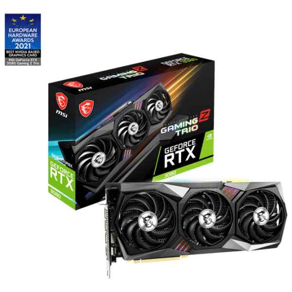 Placă video MSI GeForce RTX 3080 GAMING Z TRIO 10G PCI Express x16 4.0 / 10 GB photo 7 Placă video MSI GeForce RTX 3080 GAMING Z TRIO 10G PCI Express x16 4.0 / 10 GB photo 7