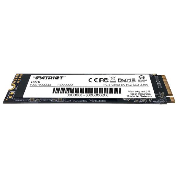 SSD Patriot P310 1.92 TB M.2 NVMe photo 4 SSD Patriot P310 1.92 TB M.2 NVMe photo 4