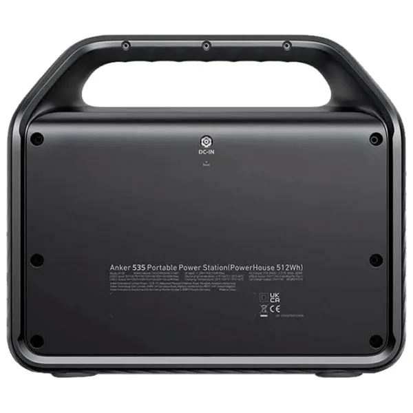 Centrală electrică portabilă Anker 535 LiFePO4 592 Wh / Black photo 3