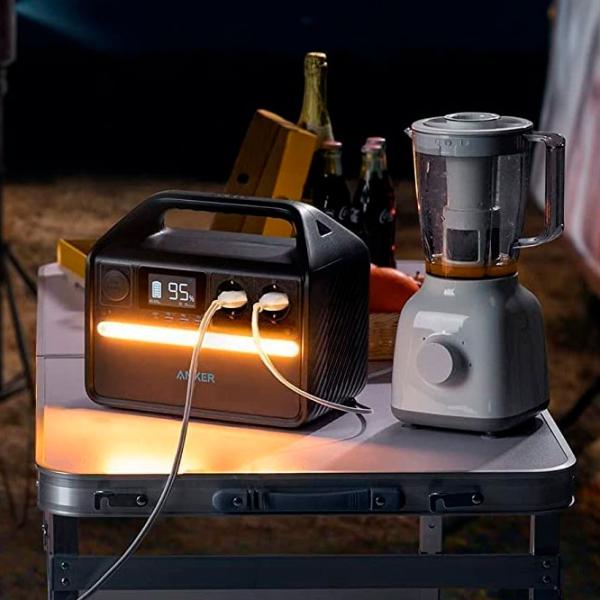 Centrală electrică portabilă Anker 535 LiFePO4 592 Wh / Black photo 5