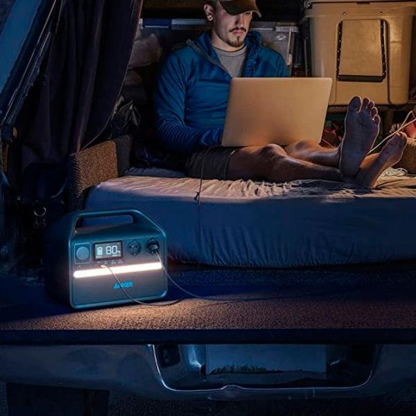 Centrală electrică portabilă Anker 535 LiFePO4 592 Wh / Black photo 7