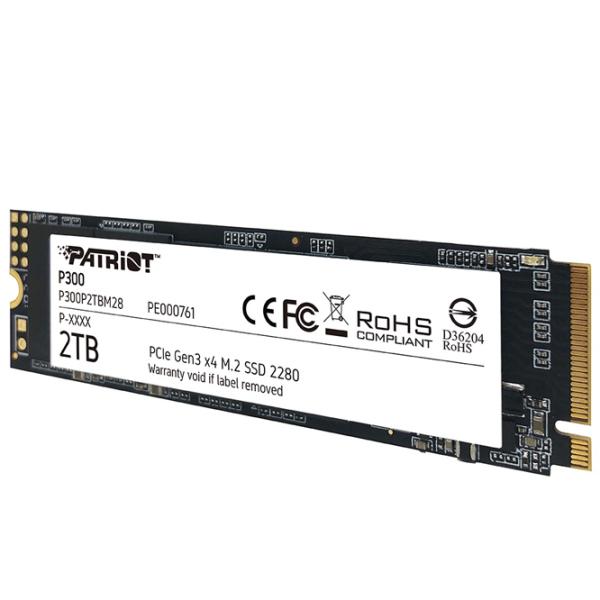 SSD Patriot P300 2 TB M.2 NVMe photo 2