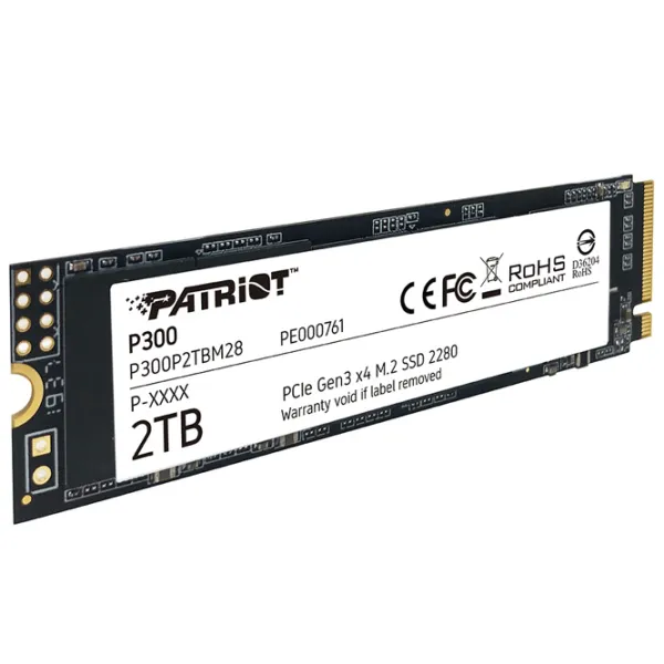 SSD Patriot P300 2 TB M.2 NVMe photo 3