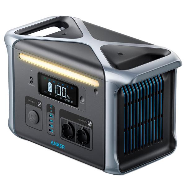 Centrală electrică portabilă Anker 757 LiFePO4 1420,8 Wh / Gray photo 2