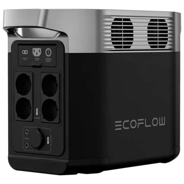 Centrală electrică portabilă EcoFlow Delta 2 LiFePO4 1024 Wh / Black photo 3