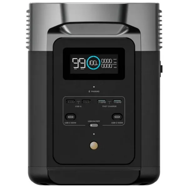 Centrală electrică portabilă EcoFlow Delta 2 LiFePO4 1024 Wh / Black photo 4