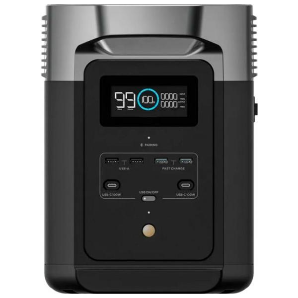 Centrală electrică portabilă EcoFlow Delta 2 LiFePO4 1024 Wh / Black photo 4