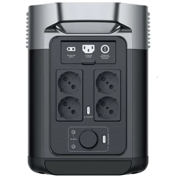Centrală electrică portabilă EcoFlow Delta 2 LiFePO4 1024 Wh / Black photo 5