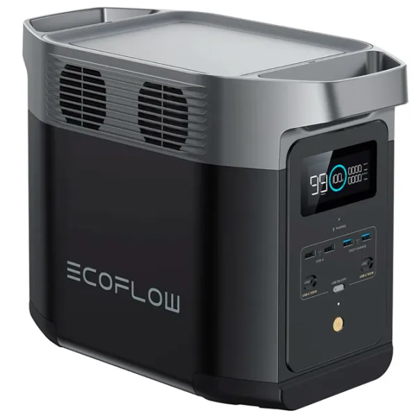 Centrală electrică portabilă EcoFlow Delta 2 LiFePO4 1024 Wh / Black photo 6