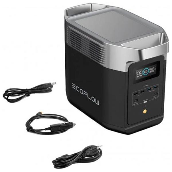 Centrală electrică portabilă EcoFlow Delta 2 LiFePO4 1024 Wh / Black photo 7