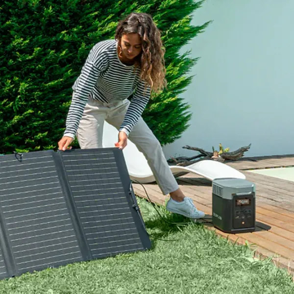 Centrală electrică portabilă EcoFlow Delta 2 LiFePO4 1024 Wh / Black photo 12