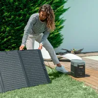 Портативная зарядная станция EcoFlow Delta 2 LiFePO4 1024 Втч / Черный photo 12