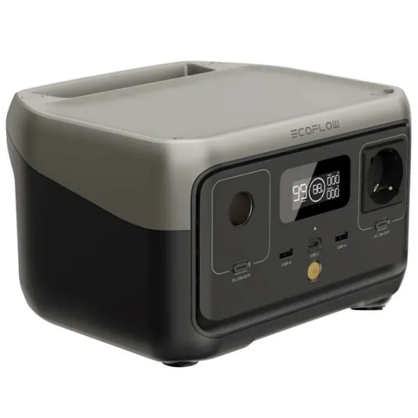 Centrală electrică portabilă EcoFlow River 2 LiFePO4 256 Wh / Gray photo 5