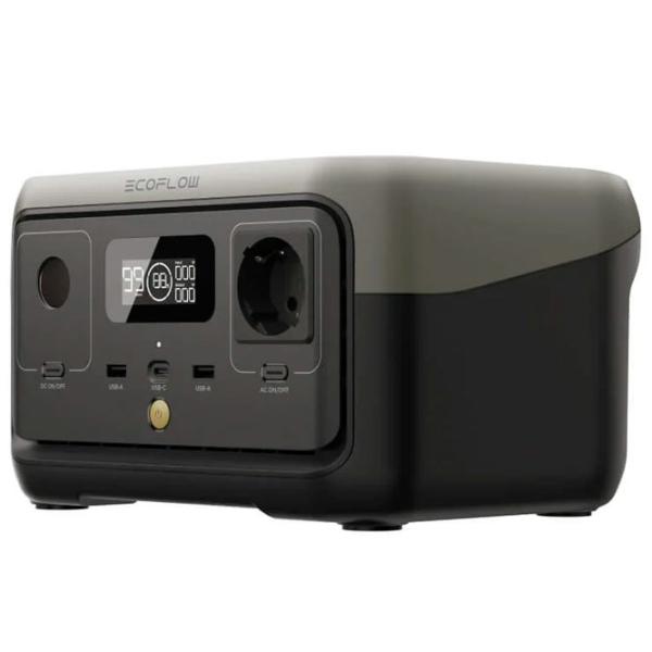 Centrală electrică portabilă EcoFlow River 2 LiFePO4 256 Wh / Gray photo 8