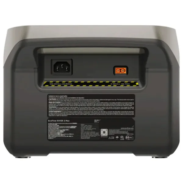 Centrală electrică portabilă EcoFlow River 2 Max LiFePO4 512 Wh / Gray photo 7