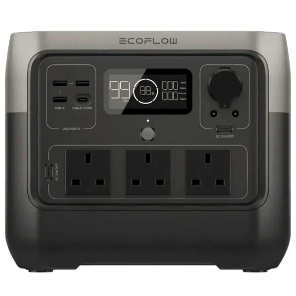 Centrală electrică portabilă EcoFlow River 2 Pro LiFePO4 768 Wh / Gray photo 4