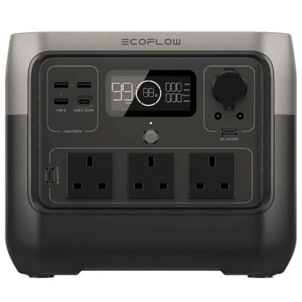 Centrală electrică portabilă EcoFlow River 2 Pro LiFePO4 768 Wh / Gray photo 4