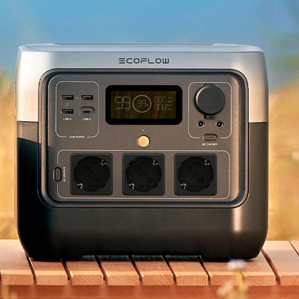Centrală electrică portabilă EcoFlow River 2 Pro LiFePO4 768 Wh / Gray photo 9