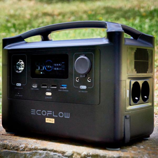 Портативная зарядная станция EcoFlow River Pro Li-Ion 720 Втч / Серый photo 7