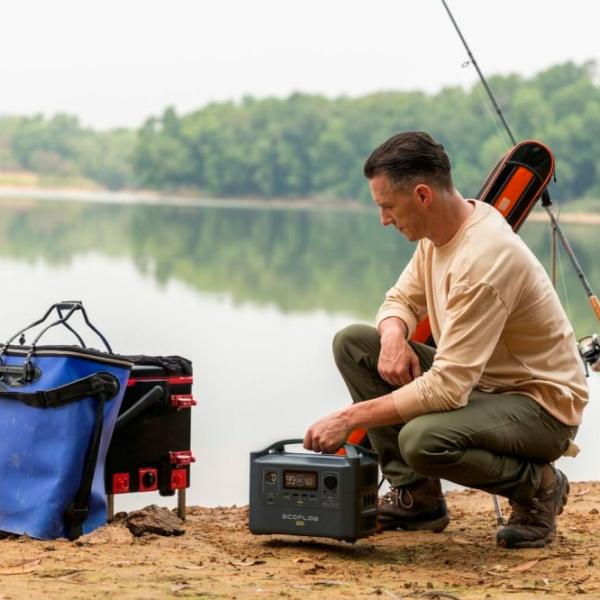 Портативная зарядная станция EcoFlow River Pro Li-Ion 720 Втч / Серый photo 10