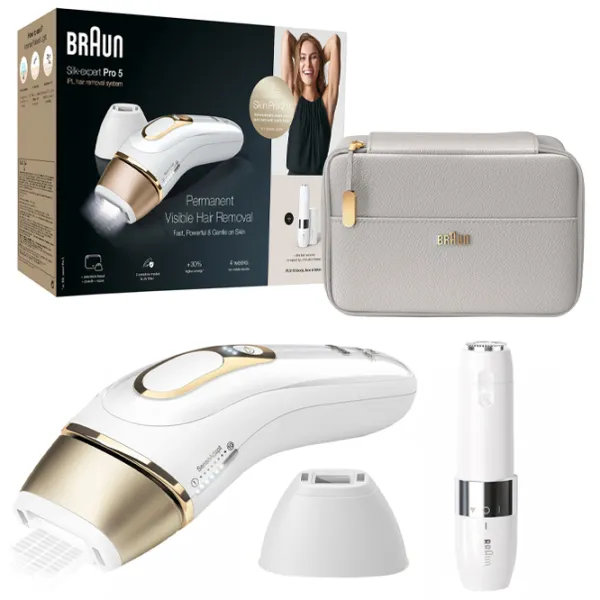Эпилятор Braun PL5129 Сухая/ Влажная/ Золотой Белый photo 2