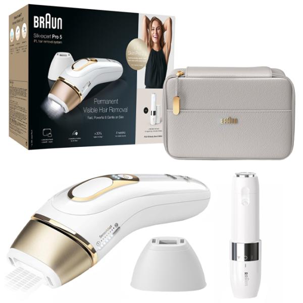 Эпилятор Braun PL5129 Сухая/ Влажная/ Золотой Белый photo 2