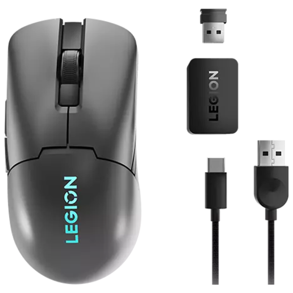 Mouse Lenovo Legion M600s Qi  Bluetooth, USB / Black photo 2