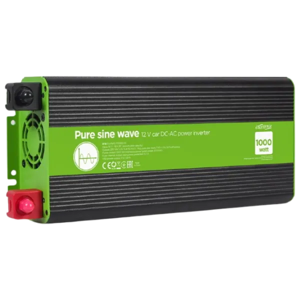 Автомобильный инвертор Energenie PWC-PS1000-01 Черный photo 2