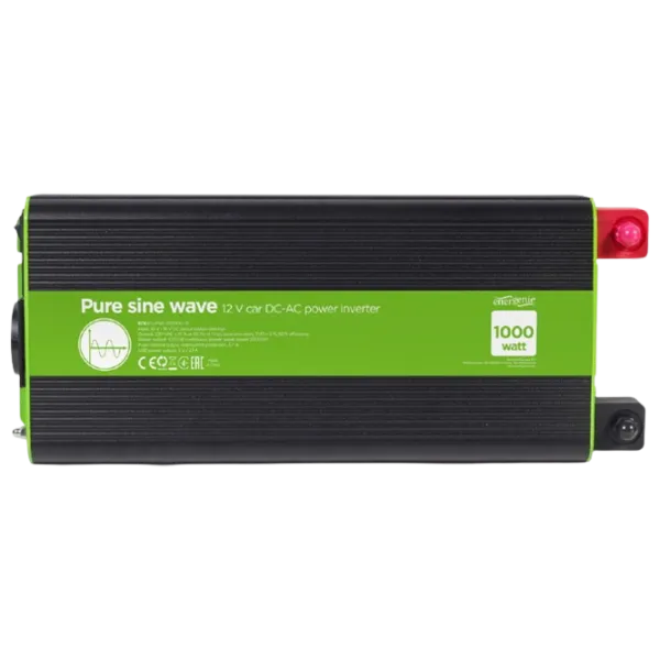 Автомобильный инвертор Energenie PWC-PS1000-01 Черный photo 3