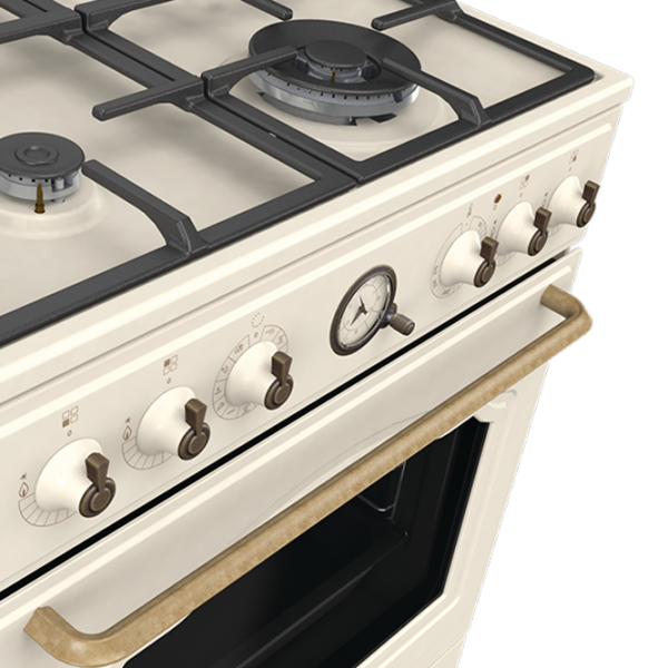 Aragaz Gorenje GKS 6C70 CLI Pe gaz/ Beige photo 6 Aragaz Gorenje GKS 6C70 CLI Pe gaz/ Beige photo 6