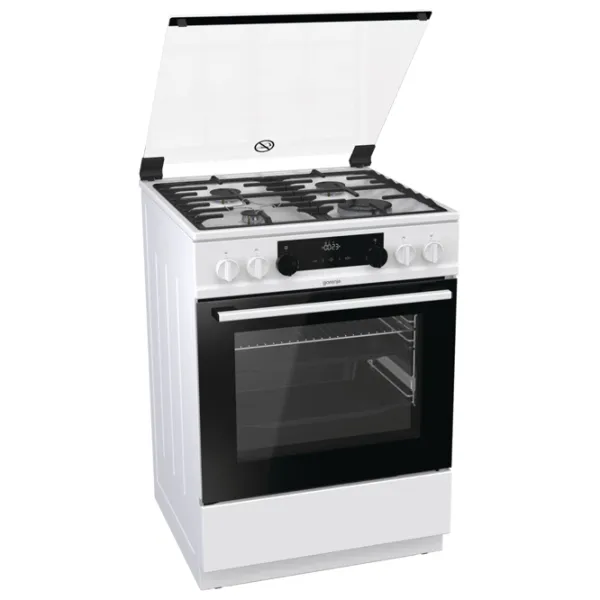 Aragaz Gorenje KS 6350 WA Pe gaz/ White photo 2