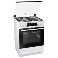 Aragaz Gorenje KS 6350 WA Pe gaz/ White photo 2