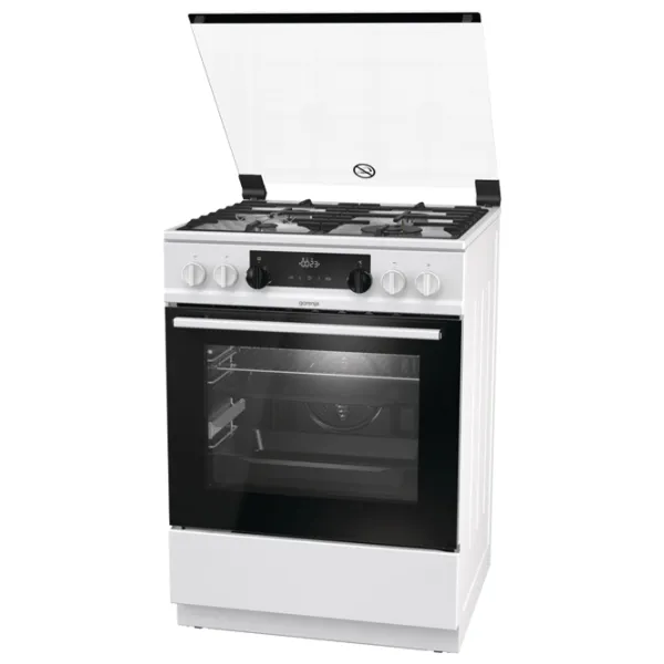 Aragaz Gorenje KS 6350 WA Pe gaz/ White photo 3