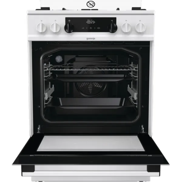 Aragaz Gorenje KS 6350 WA Pe gaz/ White photo 5