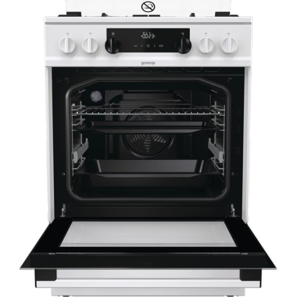 Aragaz Gorenje KS 6350 WA Pe gaz/ White photo 5