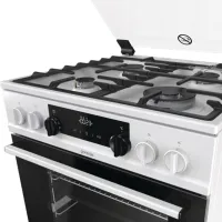 Aragaz Gorenje KS 6350 WA Pe gaz/ White photo 6