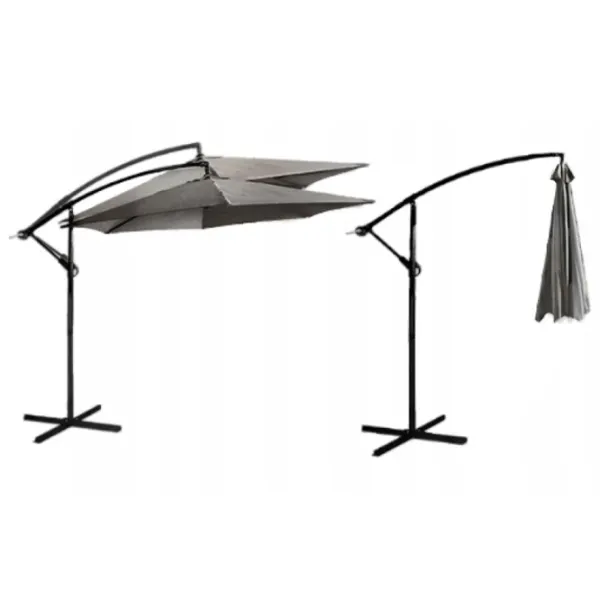Umbrelă de grădină Jumi Jumi OM-755253 Antracit photo 2 Umbrelă de grădină Jumi Jumi OM-755253 Antracit photo 2