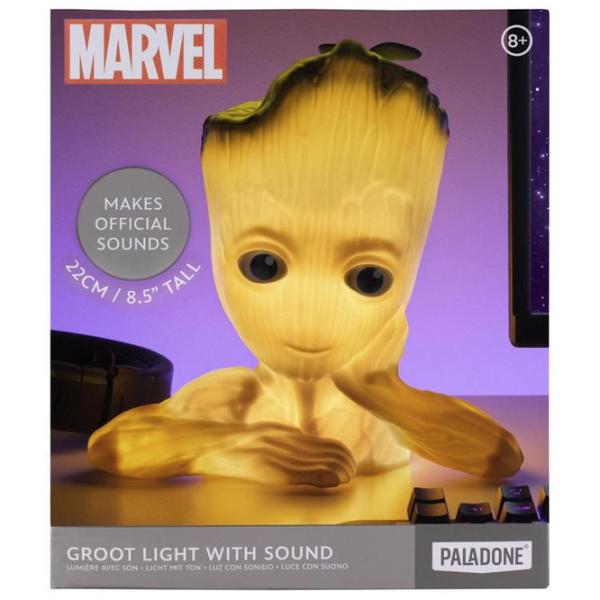 Настольная лампа фан Paladone Groot Light with Sound Коричневый photo 6