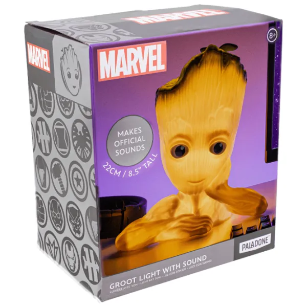 Настольная лампа фан Paladone Groot Light with Sound Коричневый photo 7