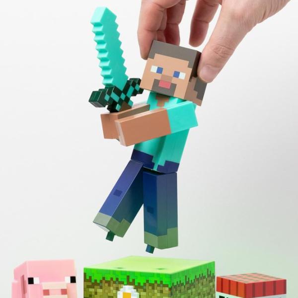 Lampă de masă Paladone Minecraft Diorama Multicolor photo 3