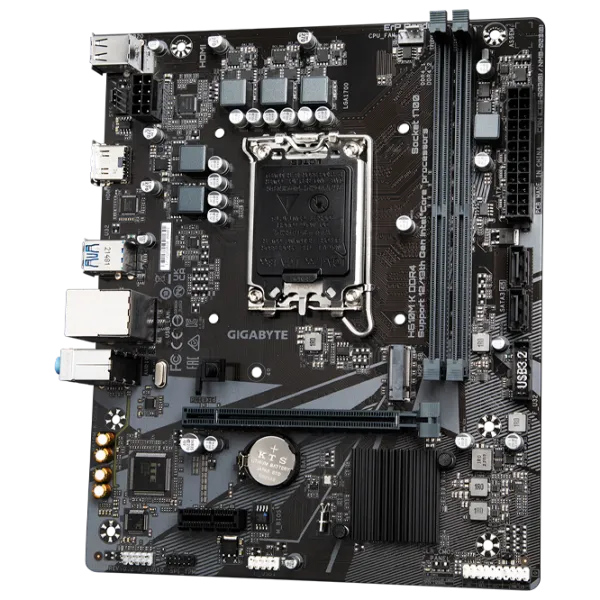 Материнская плата Gigabyte H610M K mATX/ Intel H610 photo 3