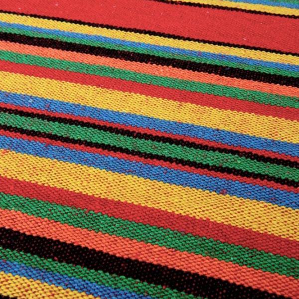 Hamac cu cadru FunFit Premium Classic Style 2865 150 kg/ Țesătură/ Multicolor photo 5