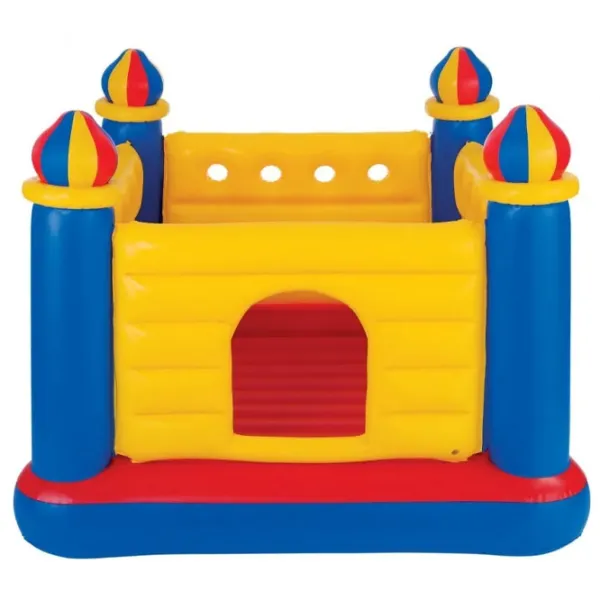 Батут Intex Jump-o-Lene Замок 48259 Желтый/ Диаметр - photo 2 Батут Intex Jump-o-Lene Замок 48259 Желтый/ Диаметр - photo 2