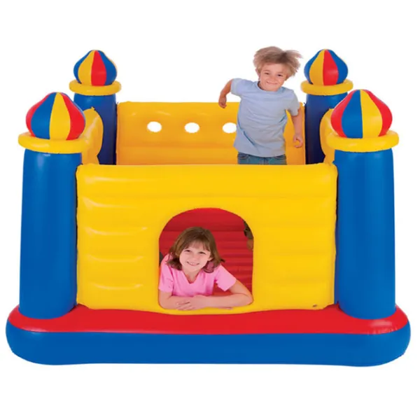 Батут Intex Jump-o-Lene Замок 48259 Желтый/ Диаметр - photo 4 Батут Intex Jump-o-Lene Замок 48259 Желтый/ Диаметр - photo 4