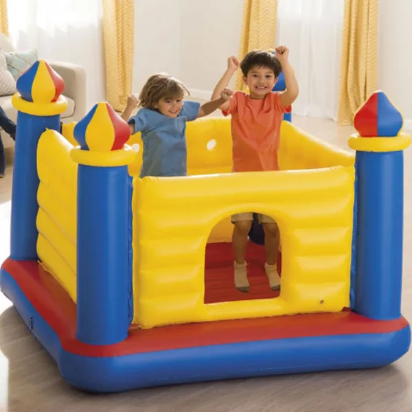 Батут Intex Jump-o-Lene Замок 48259 Желтый/ Диаметр - photo 5 Батут Intex Jump-o-Lene Замок 48259 Желтый/ Диаметр - photo 5