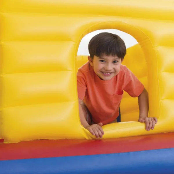 Батут Intex Jump-o-Lene Замок 48259 Желтый/ Диаметр - photo 6 Батут Intex Jump-o-Lene Замок 48259 Желтый/ Диаметр - photo 6