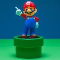 Настольная лампа фан Paladone Super Mario Разноцветный photo 2