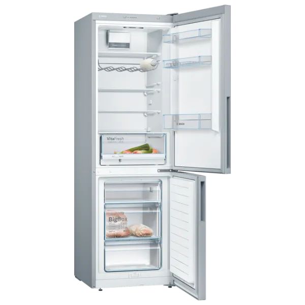 Frigider Bosch KGV36VLEA cu congelator jos 308 l / 186 cm / White photo 2