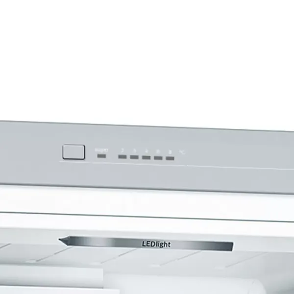 Frigider Bosch KGV36VLEA cu congelator jos 308 l / 186 cm / White photo 3