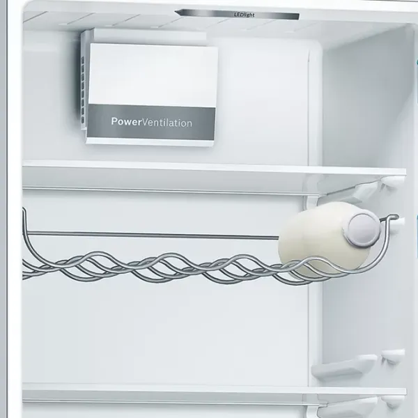 Frigider Bosch KGV36VLEA cu congelator jos 308 l / 186 cm / White photo 4